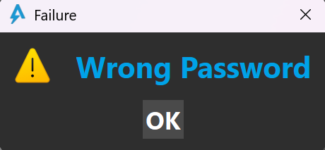 The message shown when ZF=1